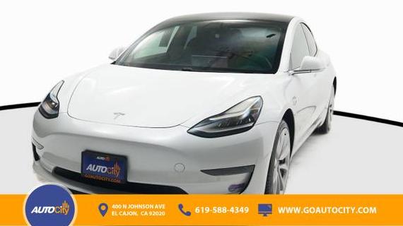 TESLA MODEL 3 2019 5YJ3E1EA8KF357727 image
